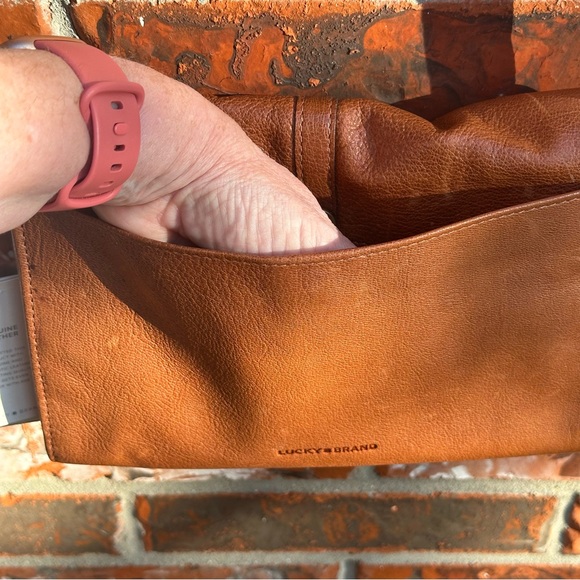 Lucky Brand Genuine Leather Crossbody Bag with Secret Compartment - Picture 5 of 14